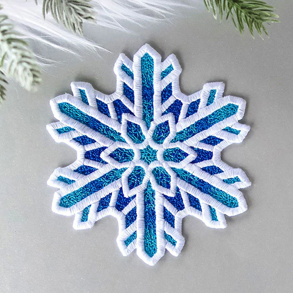 A Frosted & Fancy Snowflake (Lace) Design Pack - Image 4