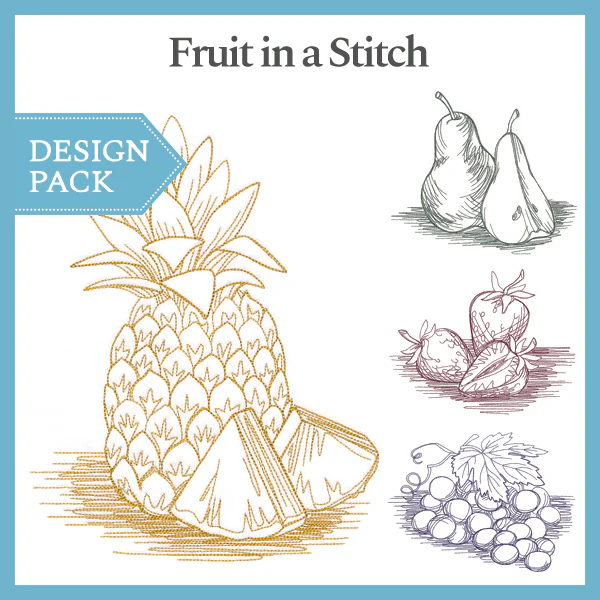 A Fruit in a Stitch Design Pack - Image 5