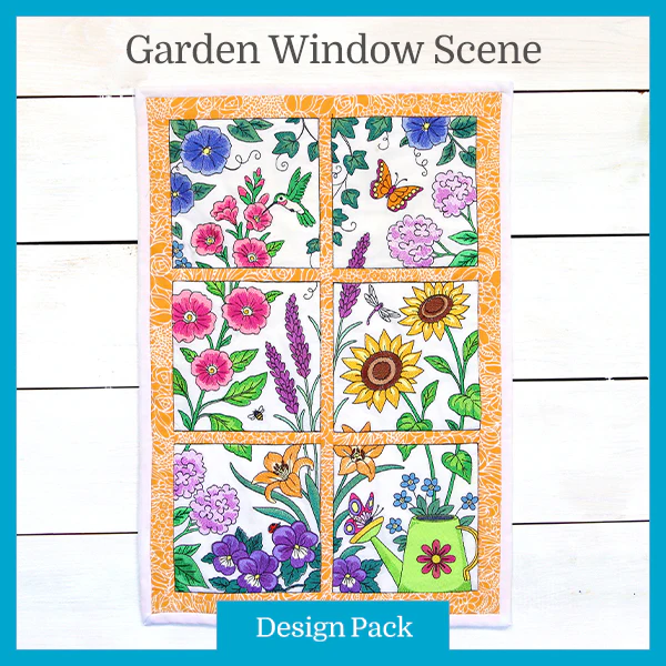A Garden Window Scene Design Pack - Image 4