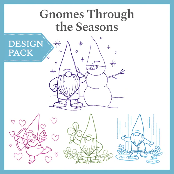 A Gnomes Through the Seasons Design Pack - Image 3