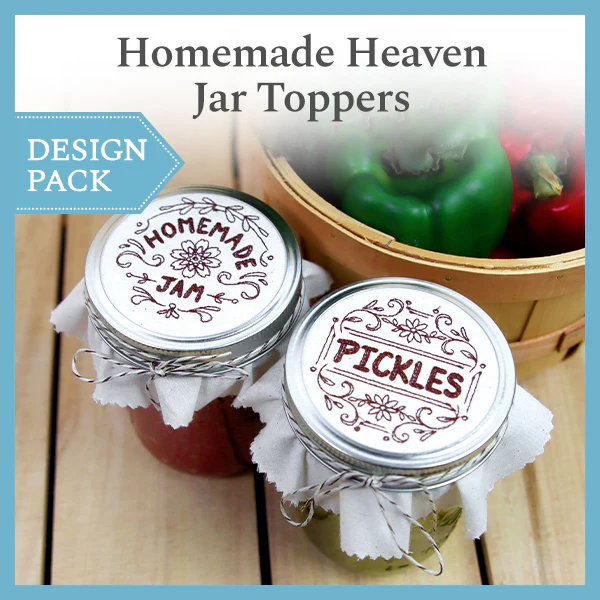 A Homemade Heaven Jar Toppers Design Pack - Image 3
