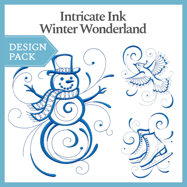 A Intricate Ink Winter Wonderland Design Pack - Image 3