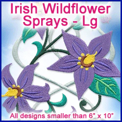A Irish Wildflower Sprays Design Pack - Image 2