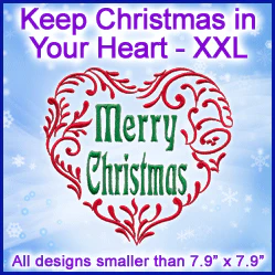 A Keep Christmas in Your Heart Design Pack