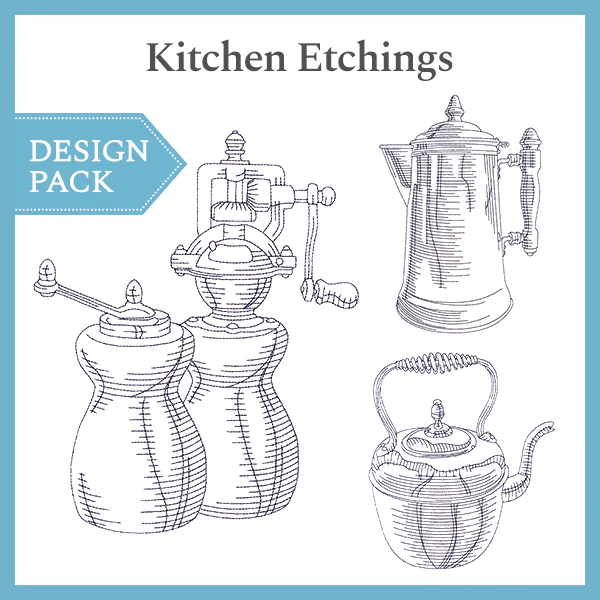 A Kitchen Etchings Design Pack - Image 4