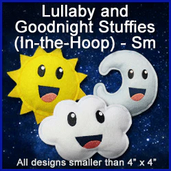 A Lullaby and Goodnight Stuffies (In-the-Hoop) Design Pack - Image 3