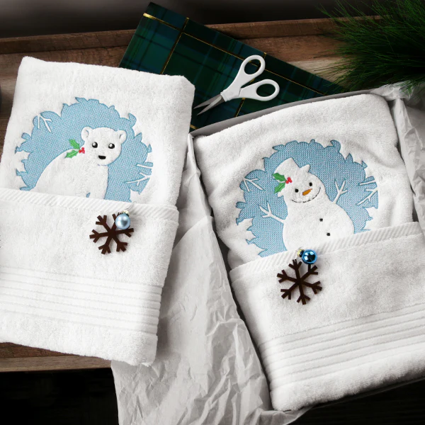 A Magical Christmas Creatures (Embossed) Design Pack - Image 2