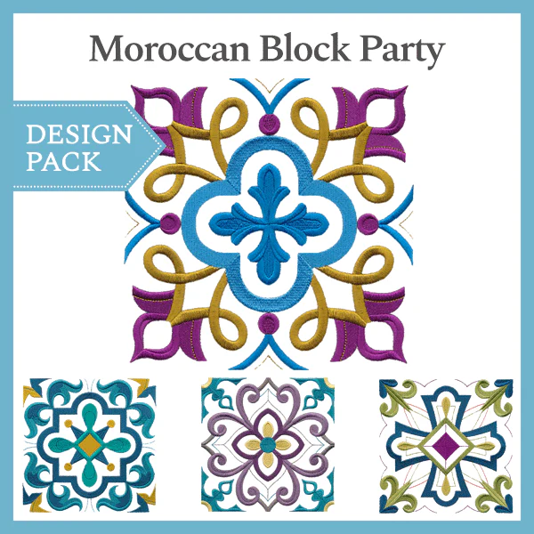A Moroccan Block Party Design Pack - Image 6