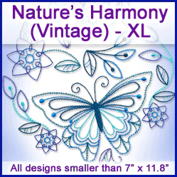 A Nature's Harmony (Vintage) Design Pack - Image 2