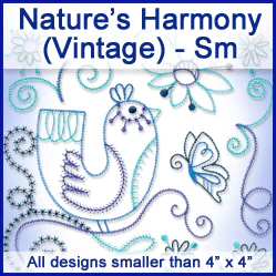 A Nature's Harmony (Vintage) Design Pack - Image 5