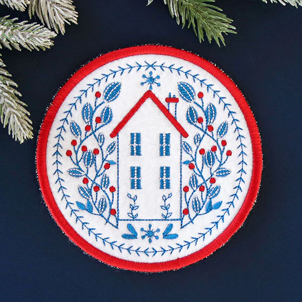 A Nordic Necessities Coasters & Circles (In-the-Hoop) Design Pack - Image 9