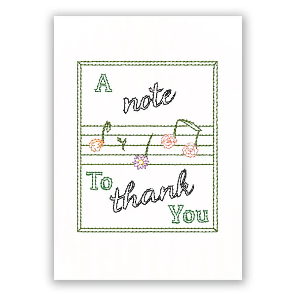 A Note to Thank You (Cardstock) - Image 3