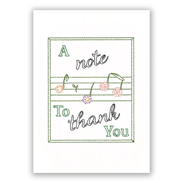 A Note to Thank You (Cardstock) - Image 5
