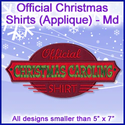 A Official Christmas Shirts (Applique) Design Pack - Image 4