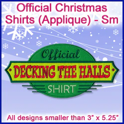 A Official Christmas Shirts (Applique) Design Pack - Image 5