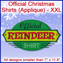 A Official Christmas Shirts (Applique) Design Pack - Image 6