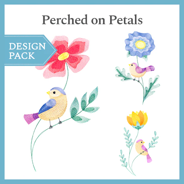 A Perched on Petals Design Pack - Image 5