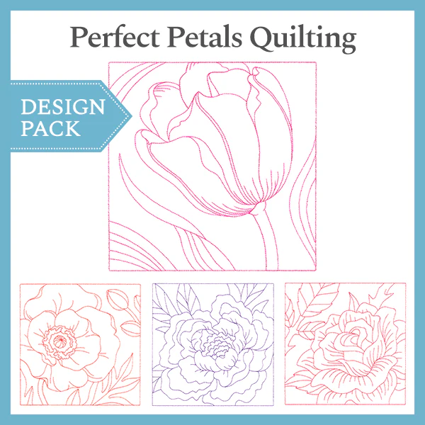 A Perfect Petals Quilting Design Pack - Image 4