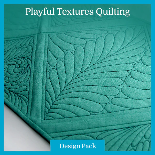 A Playful Textures Quilting (Double Run) Design Pack - Image 5