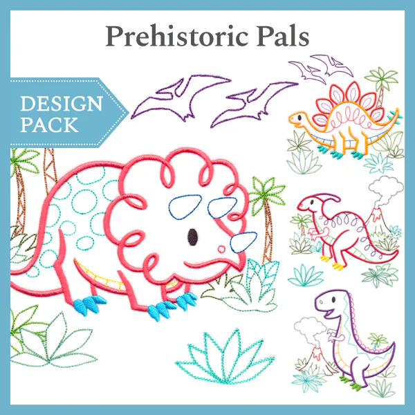 A Prehistoric Pals Design Pack - Image 5