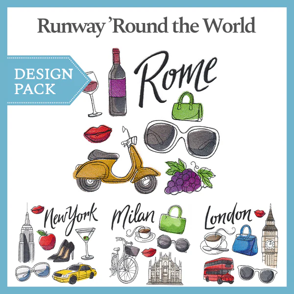 A Runway 'Round the World Design Pack - Image 3