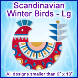 A Scandinavian Winter Birds Design Pack - Image 3