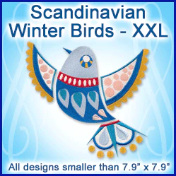 A Scandinavian Winter Birds Design Pack - Image 6
