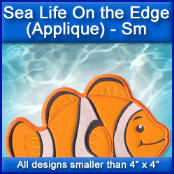 A Sea Life on the Edge (Applique) Design Pack - Image 3