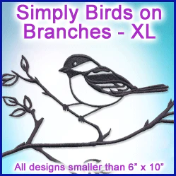 A Simply Birds on Branches Design Pack - Image 2