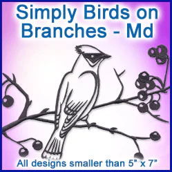 A Simply Birds on Branches Design Pack - Image 4