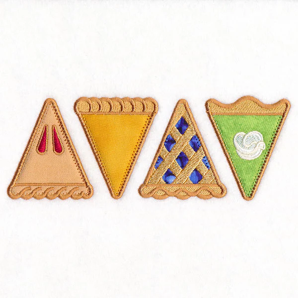 A Slice of the Pie Border (Applique) - Image 7