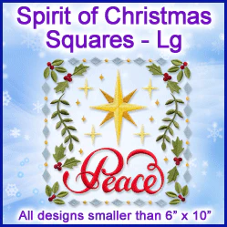 A Spirit of Christmas Squares Design Pack - Image 3