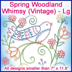 A Spring Woodland Whimsy (Vintage) Design Pack - Image 2