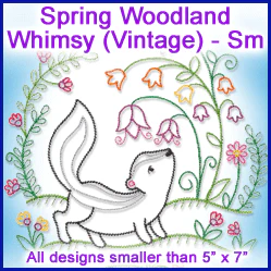 A Spring Woodland Whimsy (Vintage) Design Pack - Image 4