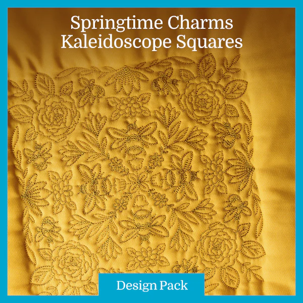 A Springtime Charms Kaleidoscope Square Design Pack - Image 2