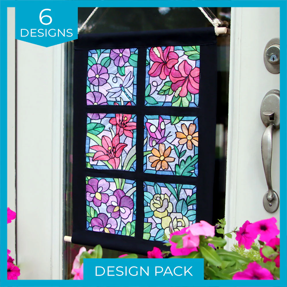 A Stained Glass Garden II Design Pack - Image 4