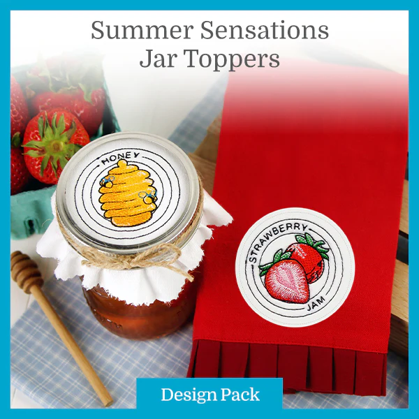 A Summer Sensations Jar Topper Design Pack - Image 3