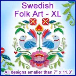 A Swedish Folk Art Design Pack - Image 2