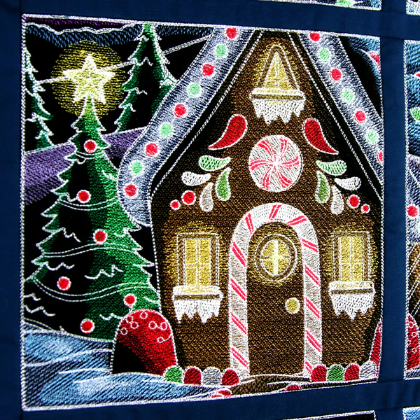 A Sweet Christmas Gingerbread Scene Design Pack - Image 2
