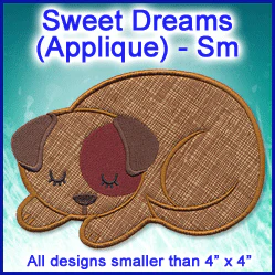 A Sweet Dreams (Applique) Design Pack - Image 2