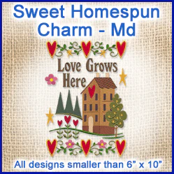 A Sweet Homespun Charm Design Pack - Image 2