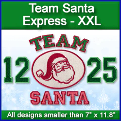A Team Santa Express Design Pack