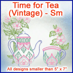 A Time for Tea (Vintage) Design Pack - Image 3