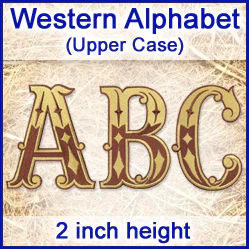 A Western Alphabet Design Pack - Image 4