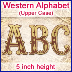A Western Alphabet Design Pack - Image 5