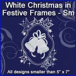 A White Christmas in Festive Frames Design Pack - Image 3