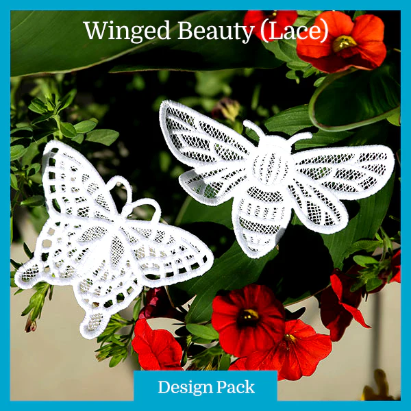 A Winged Beauty (Lace) Design Pack - Image 2
