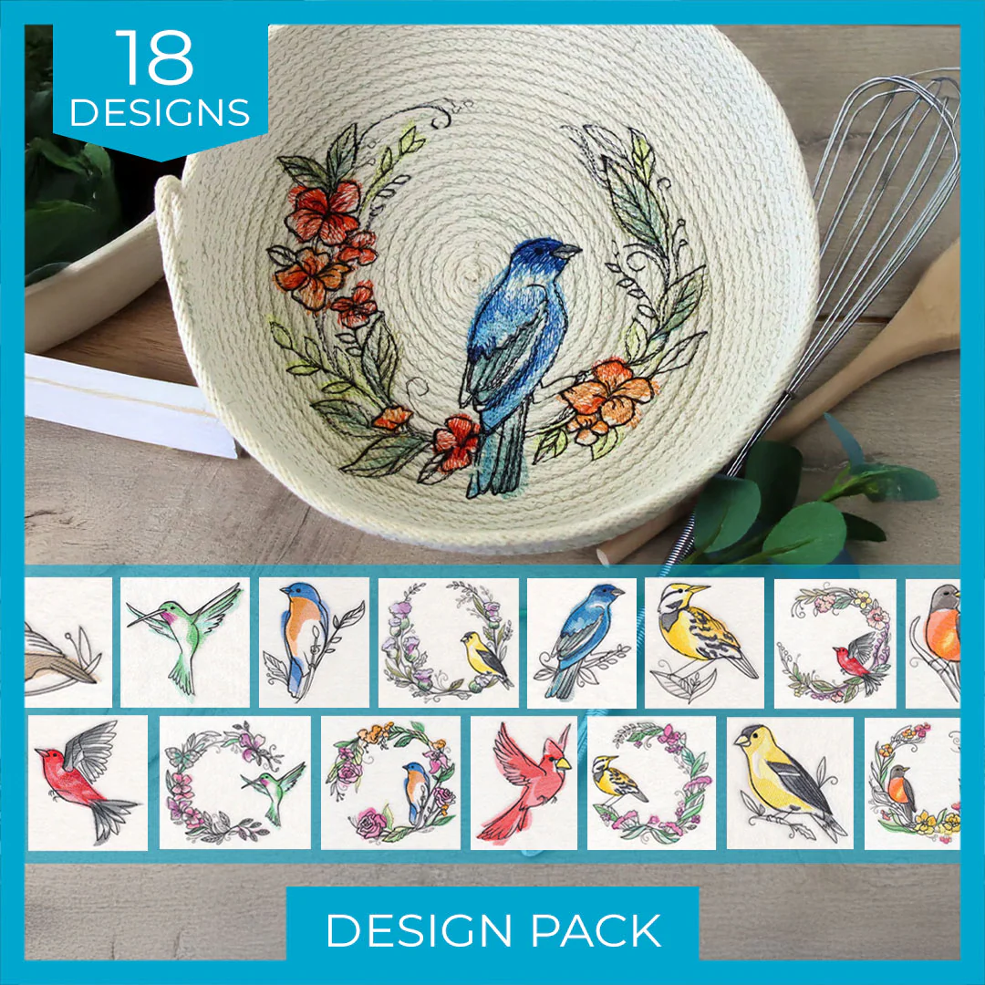 A Wings in Watercolor Design Pack - Image 7