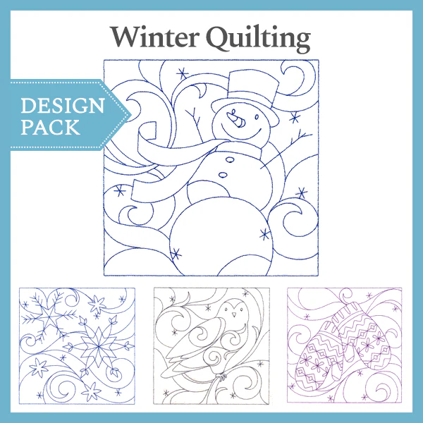 A Winter Quilting Design Pack - Image 6