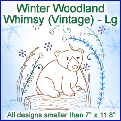 A Winter Woodland Whimsy (Vintage) Design Pack - Image 2